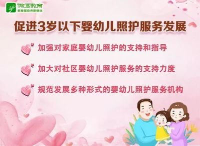 定了！國辦發(fā)文，今后3歲以下嬰幼兒照護服務將迎來大變化